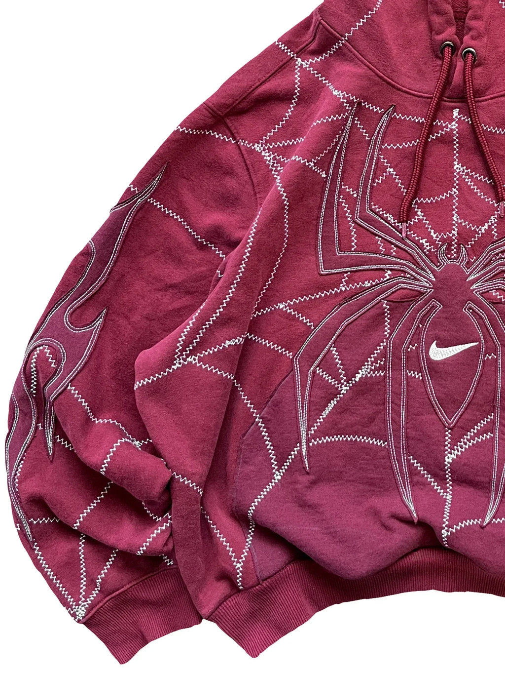 Unisex Red N x S Hoodie