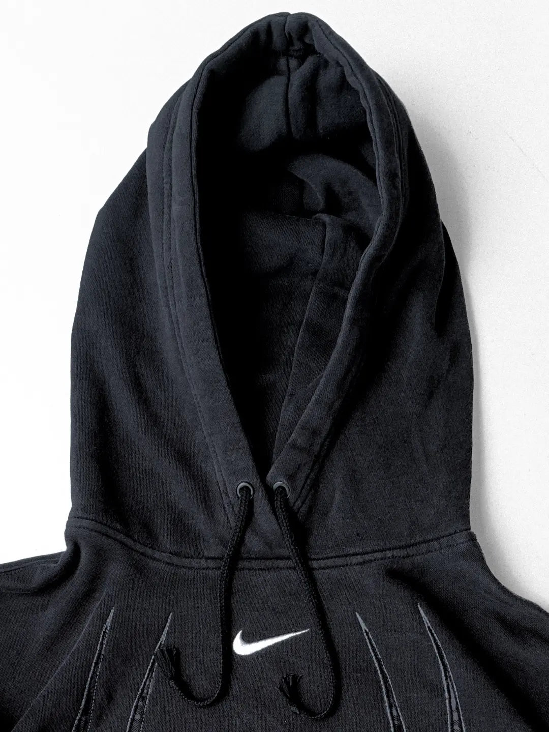 Unisex Black N x S hoodie.