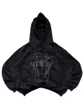 BLACK SPIDEY HOODIE
