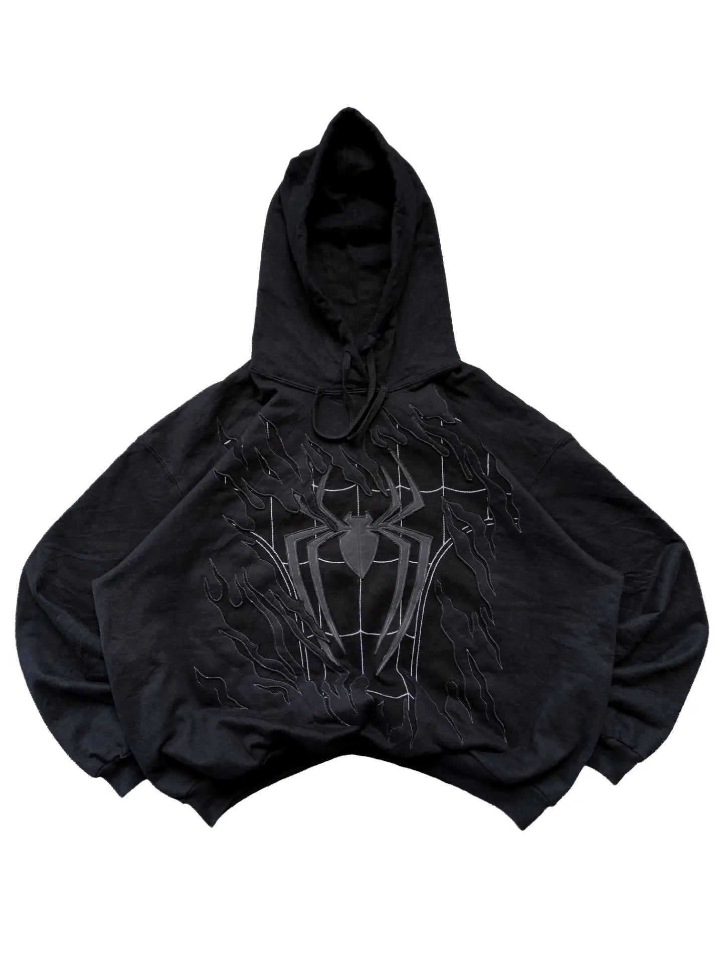BLACK SPIDEY HOODIE