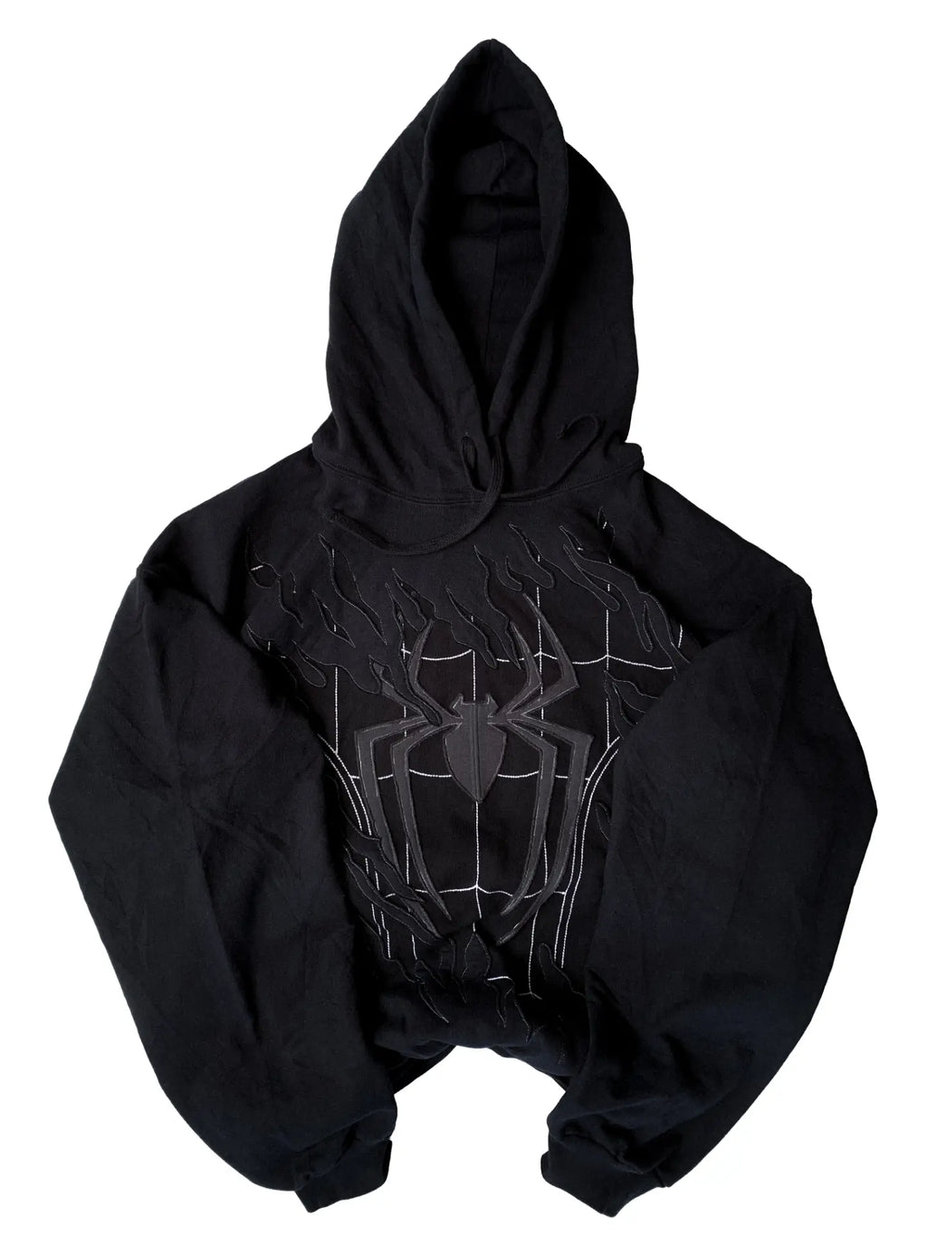 BLACK SPIDEY HOODIE