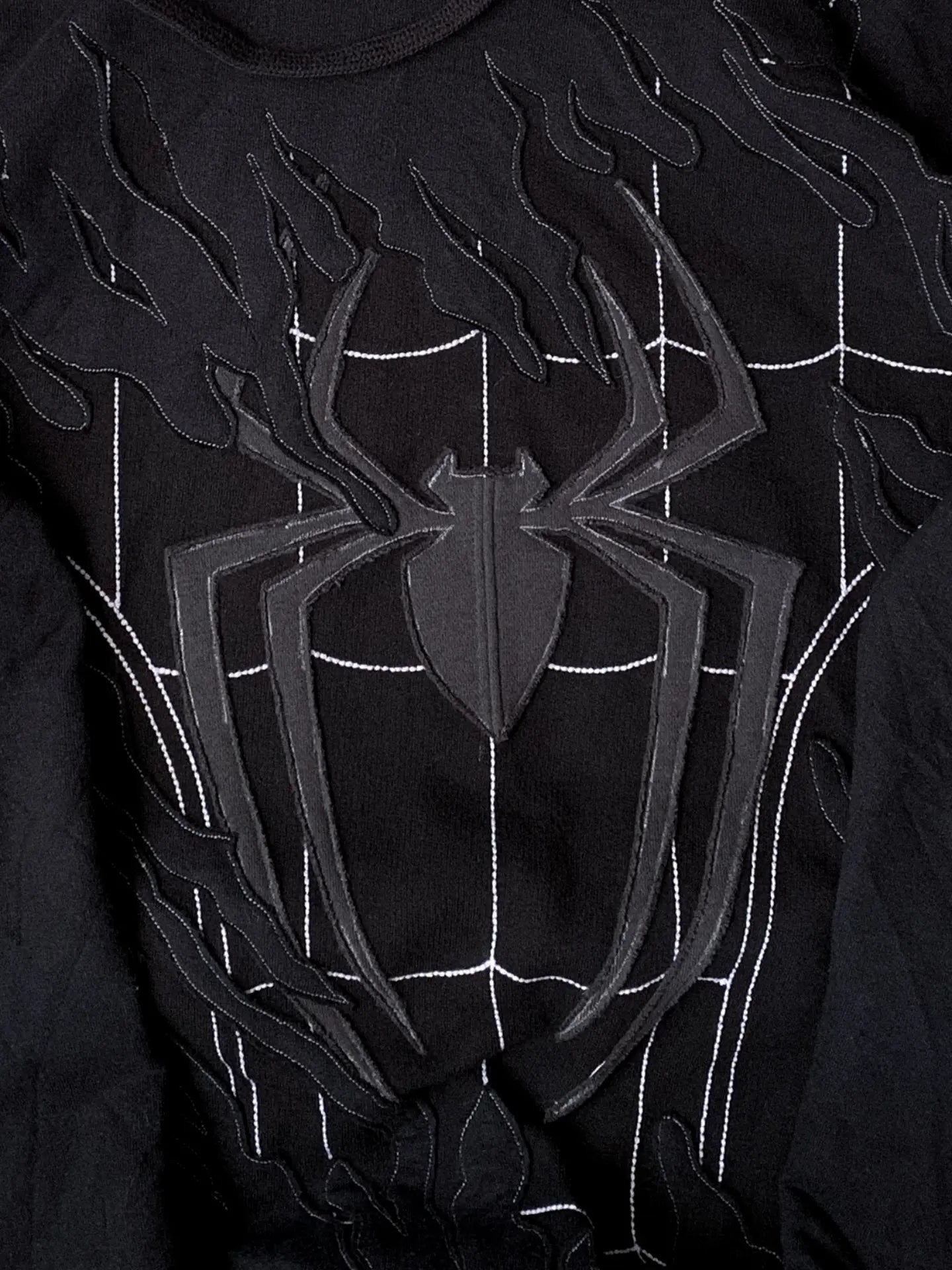 BLACK SPIDEY HOODIE